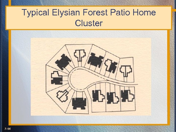Typical Elysian Forest Patio Home Cluster 7 -14 