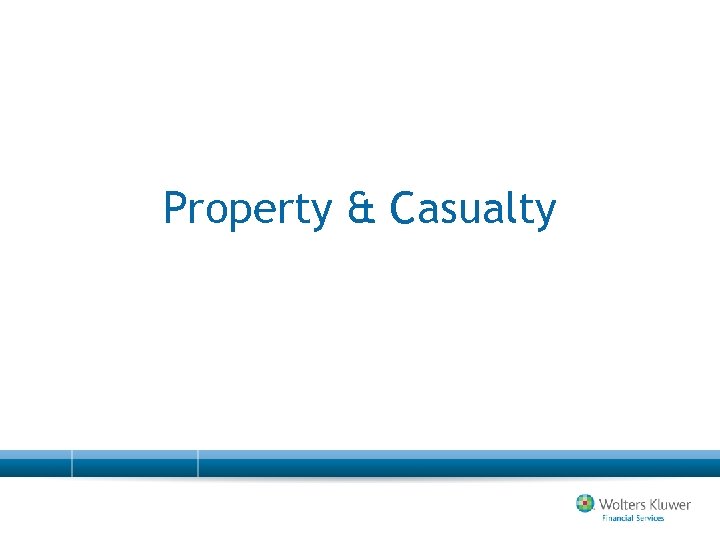 Property & Casualty 