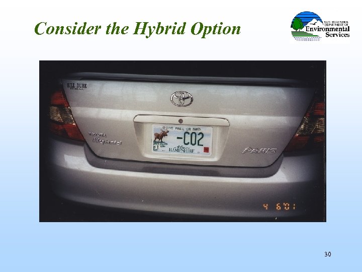 Consider the Hybrid Option 30 