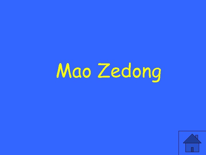 Mao Zedong 