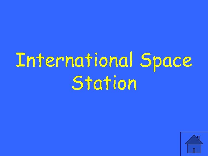 International Space Station 