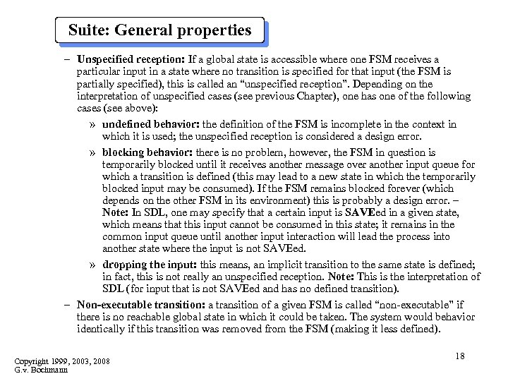 Suite: General properties – Unspecified reception: If a global state is accessible where one