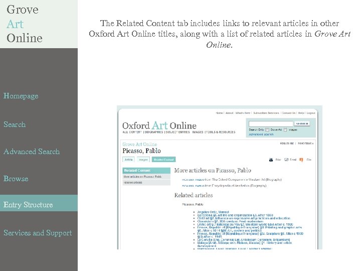 Grove Art BENEZIT Online DICTIONARY of ARTISTS Homepage Search Advanced Search Browse Entry Structure