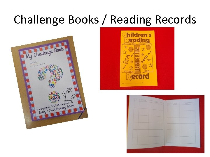 Challenge Books / Reading Records 