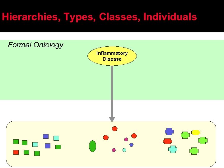 Hierarchies, Types, Classes, Individuals Formal Ontology Inflammatory Disease 