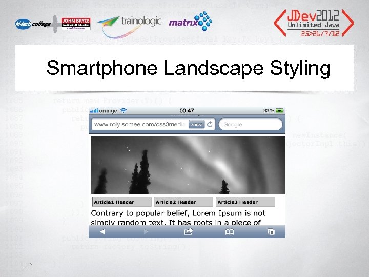 Smartphone Landscape Styling 112 