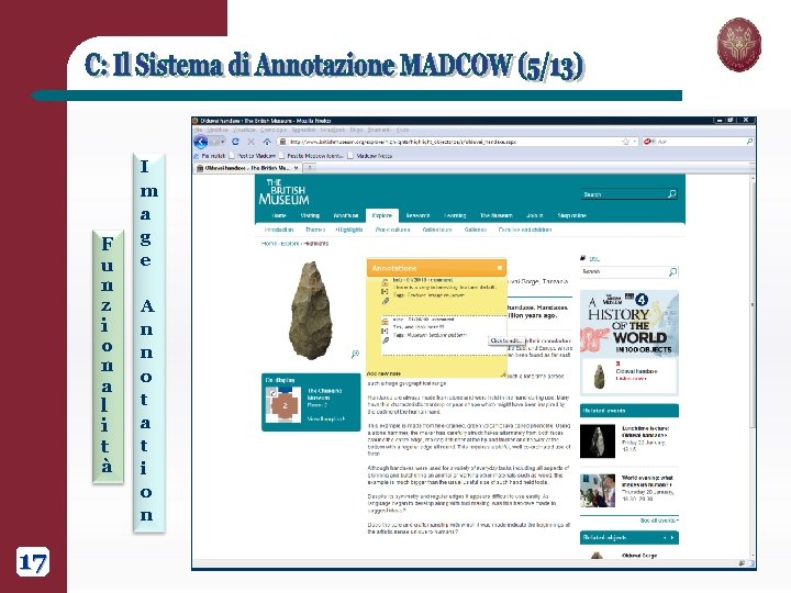 F u n z i o n a l i t à 17 I