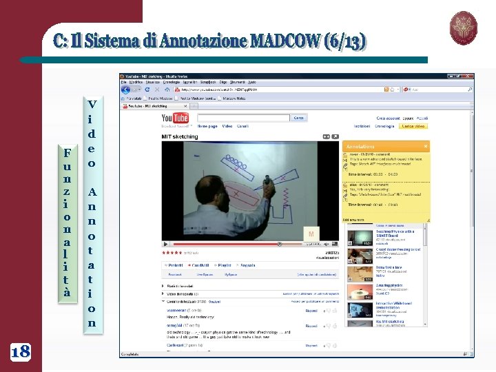 F u n z i o n a l i t à 18 V