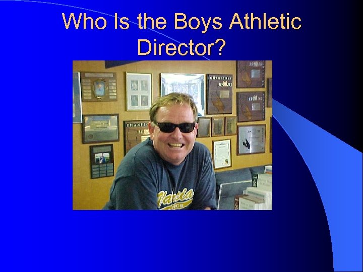 Who Is the Boys Athletic Director? 