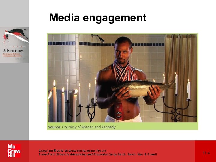 Media engagement Copyright 2012 Mc. Graw-Hill Australia Pty Ltd Power. Point Slides t/a Advertising