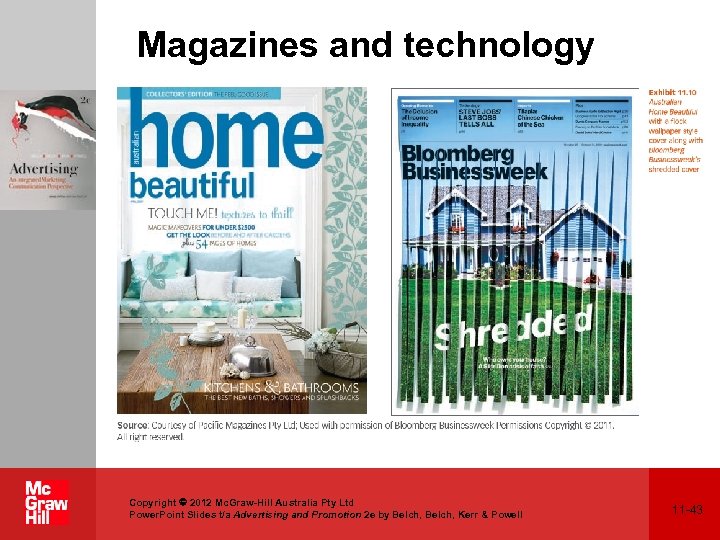 Magazines and technology Copyright 2012 Mc. Graw-Hill Australia Pty Ltd Power. Point Slides t/a
