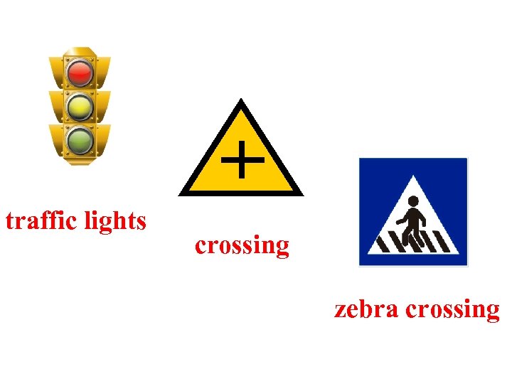 traffic lights crossing zebra crossing 