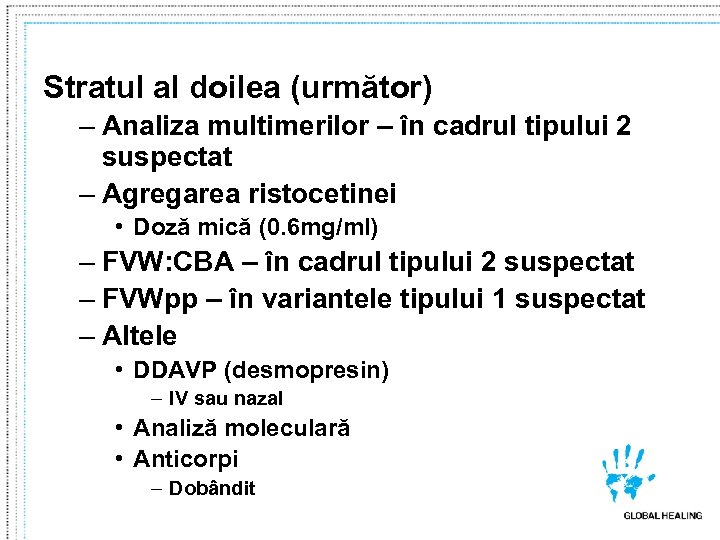 Stratul al doilea (următor) – Analiza multimerilor – în cadrul tipului 2 suspectat –