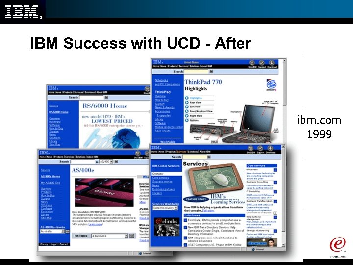 IBM Success with UCD - After ibm. com 1999 