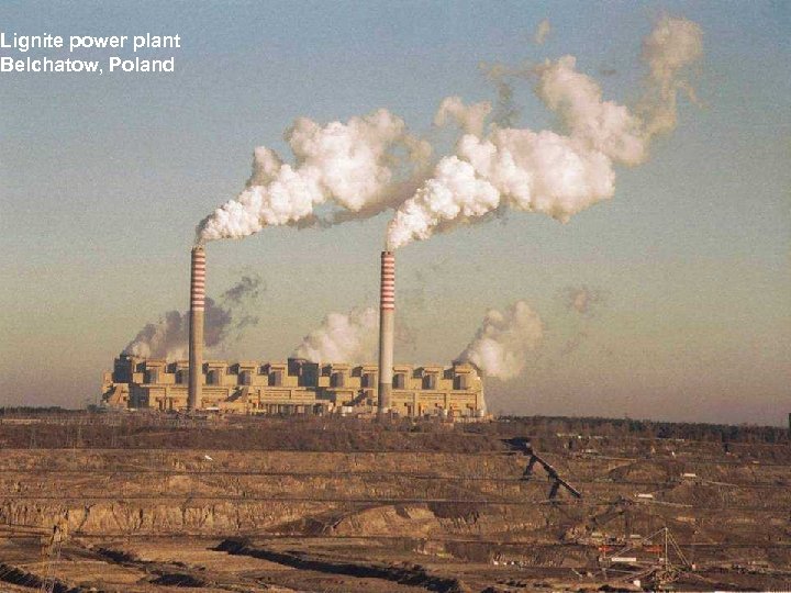 Lignite power plant Belchatow, Poland 