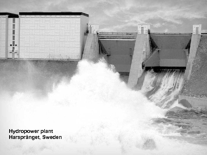 Hydropower plant Harsprånget, Sweden 