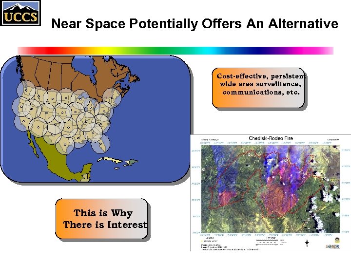 Near Space Potentially Offers An Alternative Cost-effective, persistent wide area surveillance, communications, etc. This