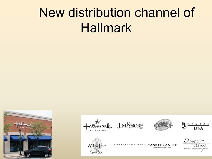 New distribution channel of Hallmark 