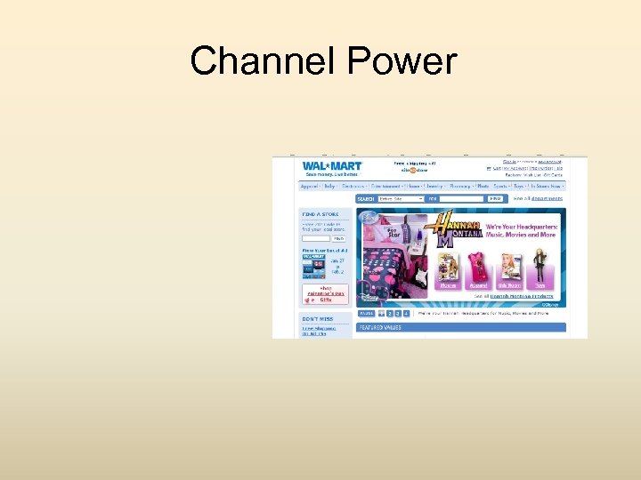 Channel Power 