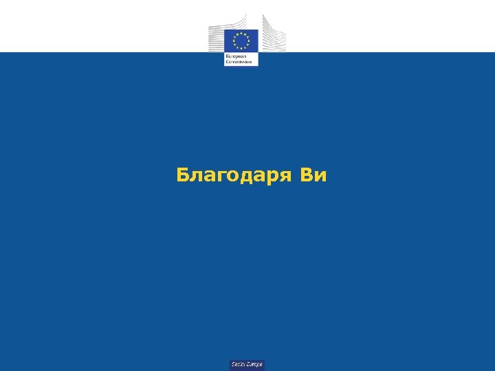 Благодаря Ви Social Europe 