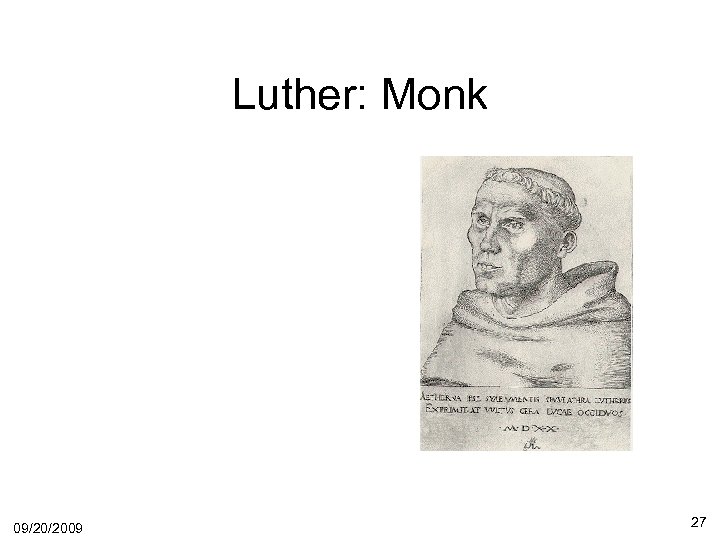 Luther: Monk 09/20/2009 27 