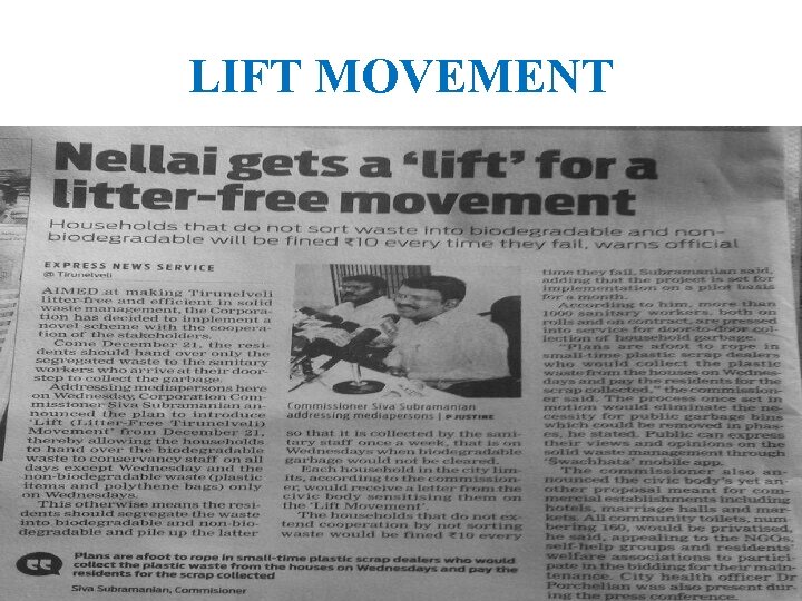 LIFT MOVEMENT 
