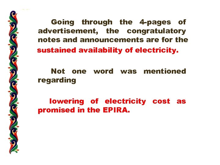 Going through the 4 -pages of advertisement, the congratulatory notes and announcements are for