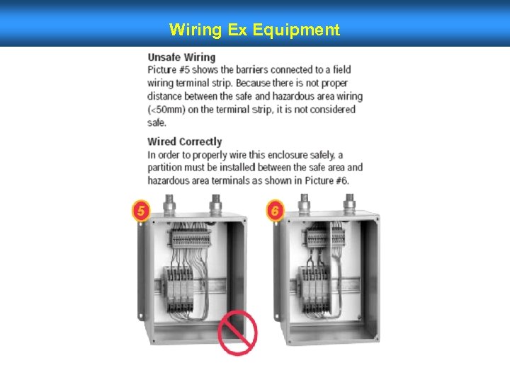 Wiring Ex Equipment 