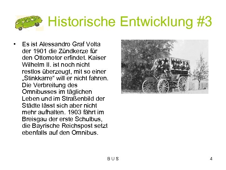 Historische Entwicklung #3 • Es ist Alessandro Graf Volta der 1901 die Zündkerze für