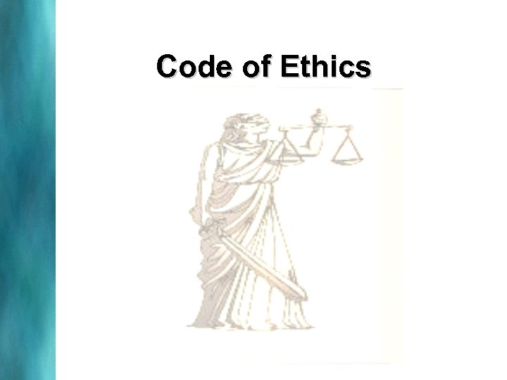 Code of Ethics 