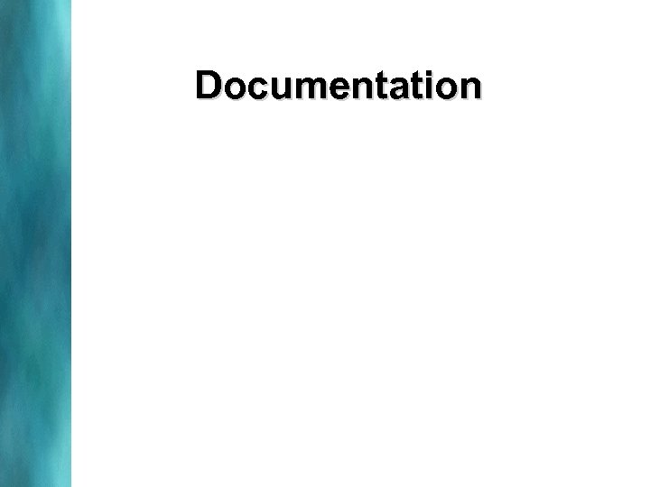 Documentation 