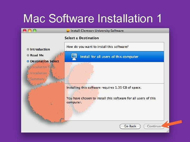 Mac Software Installation 1 