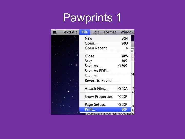 Pawprints 1 