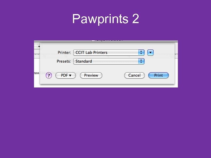 Pawprints 2 