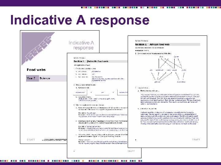 Indicative A response 