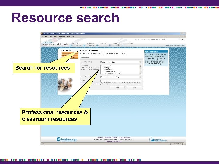 Resource search Search for resources Professional resources & classroom resources 