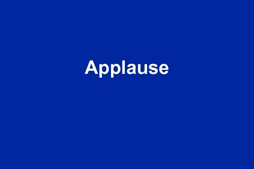 Applause 