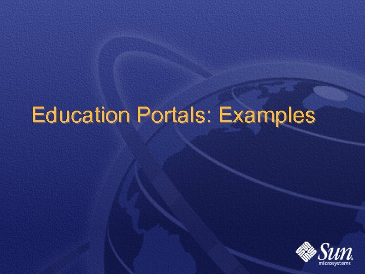 Education Portals: Examples 