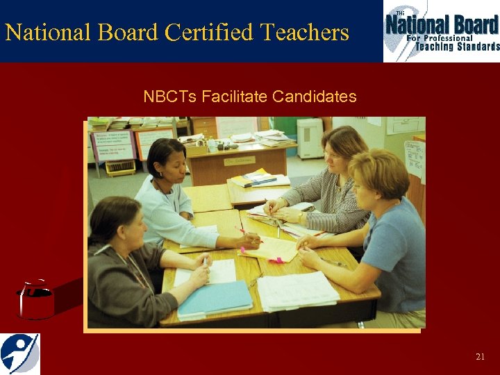 National Board Certified Teachers NBCTs Facilitate Candidates 21 