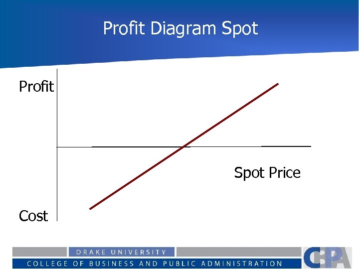 Profit Diagram Spot Profit Spot Price Cost 