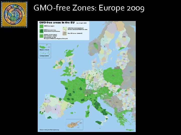 GMO-free Zones: Europe 2009 