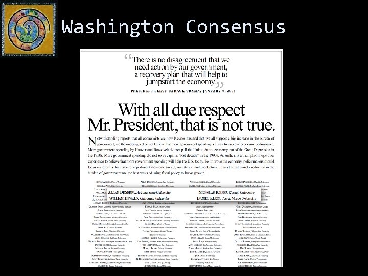 Washington Consensus 