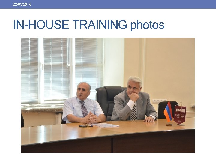22/03/2016 IN-HOUSE TRAINING photos 