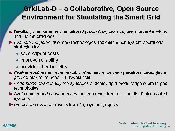 Grid. Lab-D – a Collaborative, Open Source Environment for Simulating the Smart Grid Detailed,