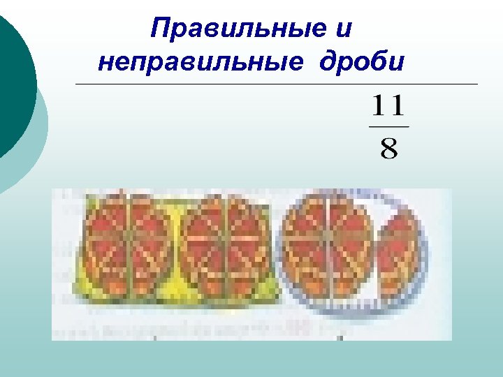Правильные и неправильные дроби 