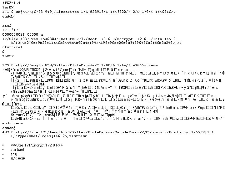 %PDF-1. 4 %вг. ПУ 171 0 obj<</H[6788 949]/Linearized 1/E 828913/L 1543800/N 2/O 176/T 1540316>>