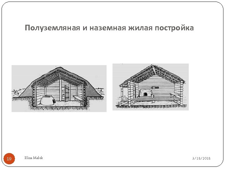 Полуземляная и наземная жилая постройка 19 Eliza Małek 3/18/2018 