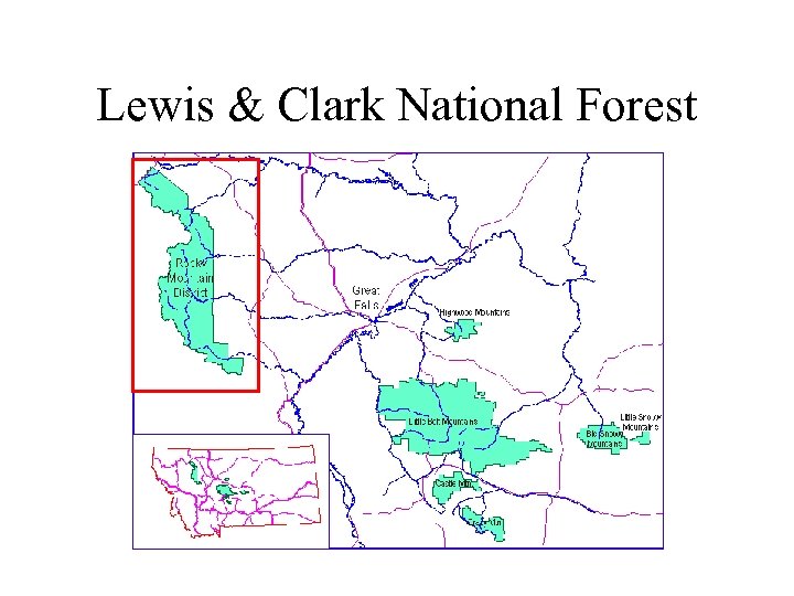 Lewis & Clark National Forest 