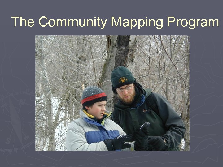 The Community Mapping Program 