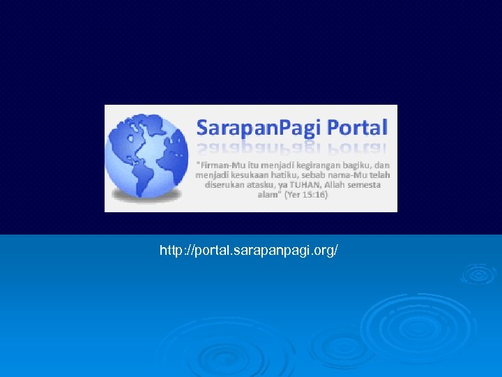 http: //portal. sarapanpagi. org/ 